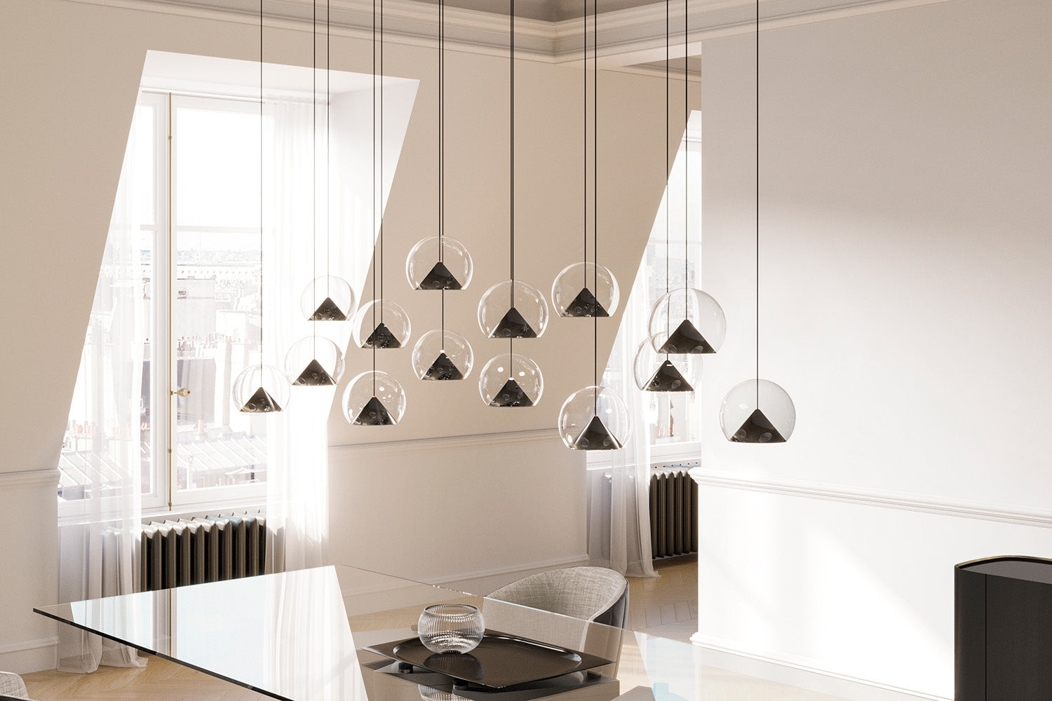 Cherry Suspension Lamp by Eforma | Luxury Italian Lighting Design