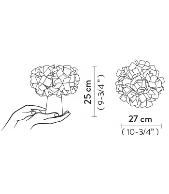 Clizia Mama Non Mama Battery Table Lamp Slamp Sculptural Design Lighting