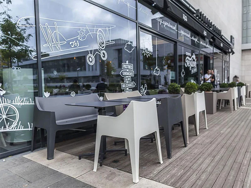 Coccolona Stackable Dining Armchair by Scab – Outdoor & Indoor Seating