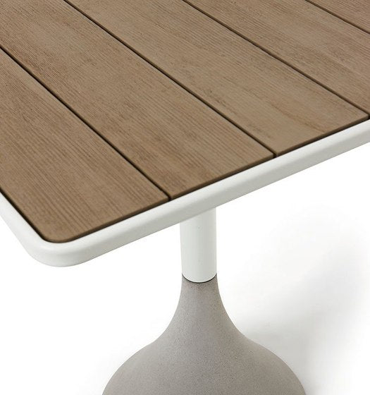 Concreto Square Dining Table | Luxury Outdoor | Ethimo
