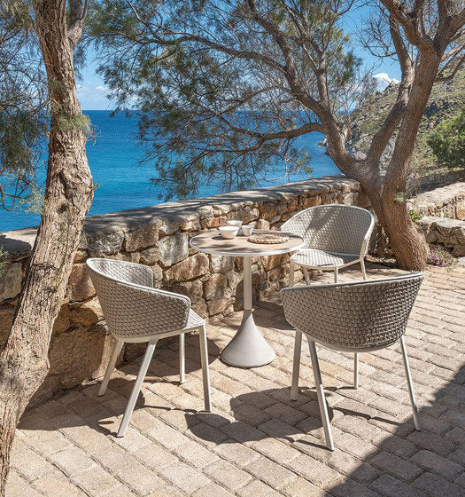 Concreto Round Dining Table | Outdoor Luxury Furniture | Ethimo