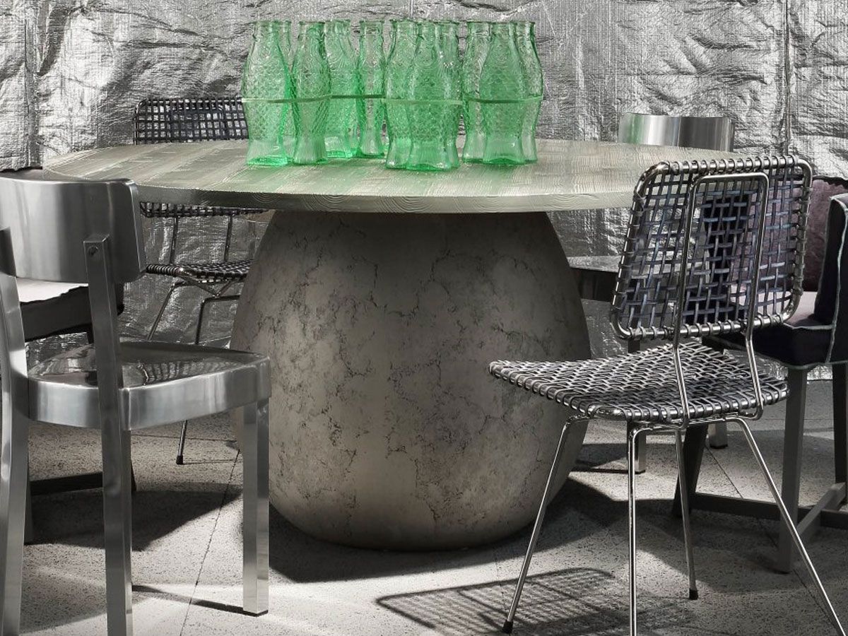 Next 232/236 Dining Round Table | Luxury Furniture | Gervasoni