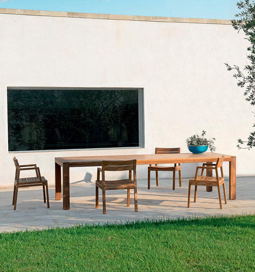 Costes Rectangular Dining Table | Outdoor Luxury Furniture | Ethimo