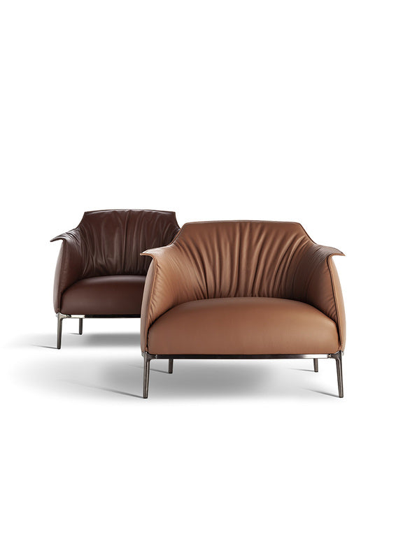 Poltrona Frau Archibald Large Armchair | Luxury Italian Leather Chair