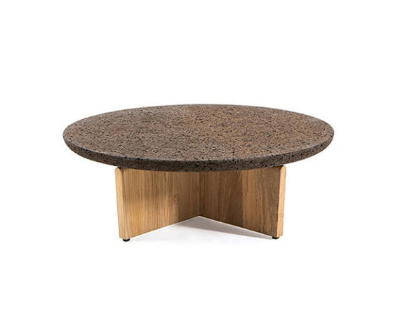 Cross Round Coffee Table | Outdoor Luxury Furniture | Ethimo
