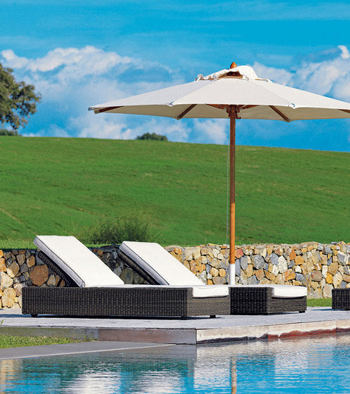 Cube Sunbed With Adjustable Backrest | Outdoor Luxury | Ethimo