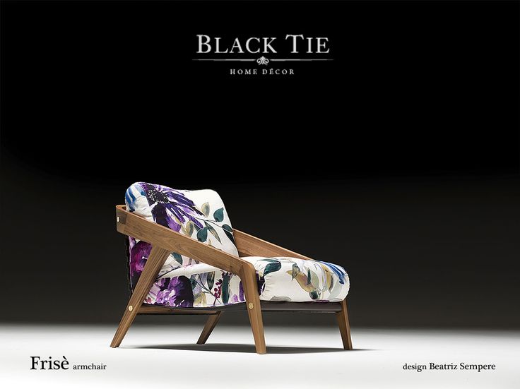 Frisé Lounge Armchair | Luxury Living | Black Tie