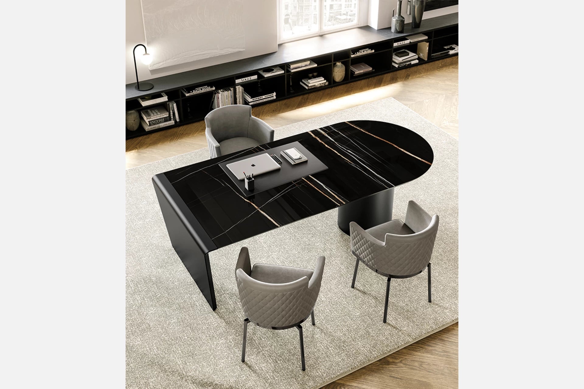 Cilindro Desk | Eforma Luxury Italian Design