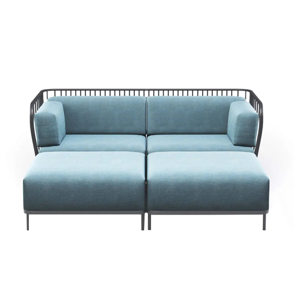 Cannolè Double Daybed | Luxury Outdoor | EMU