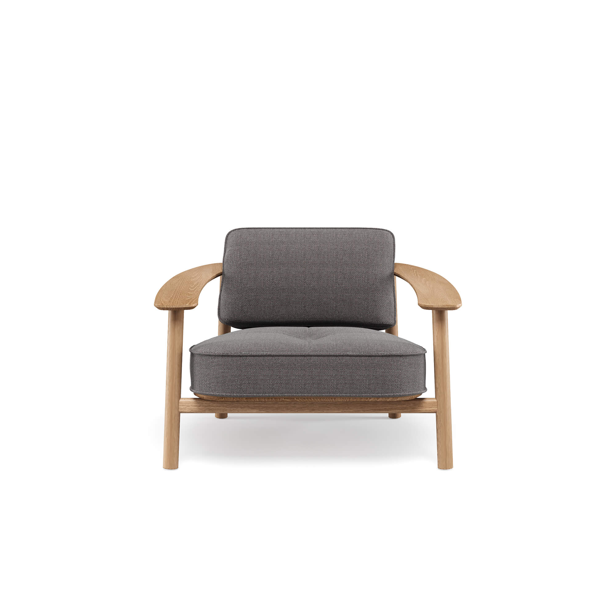 Twins Teak Lounge Chair | Luxury Outdoor | EMU