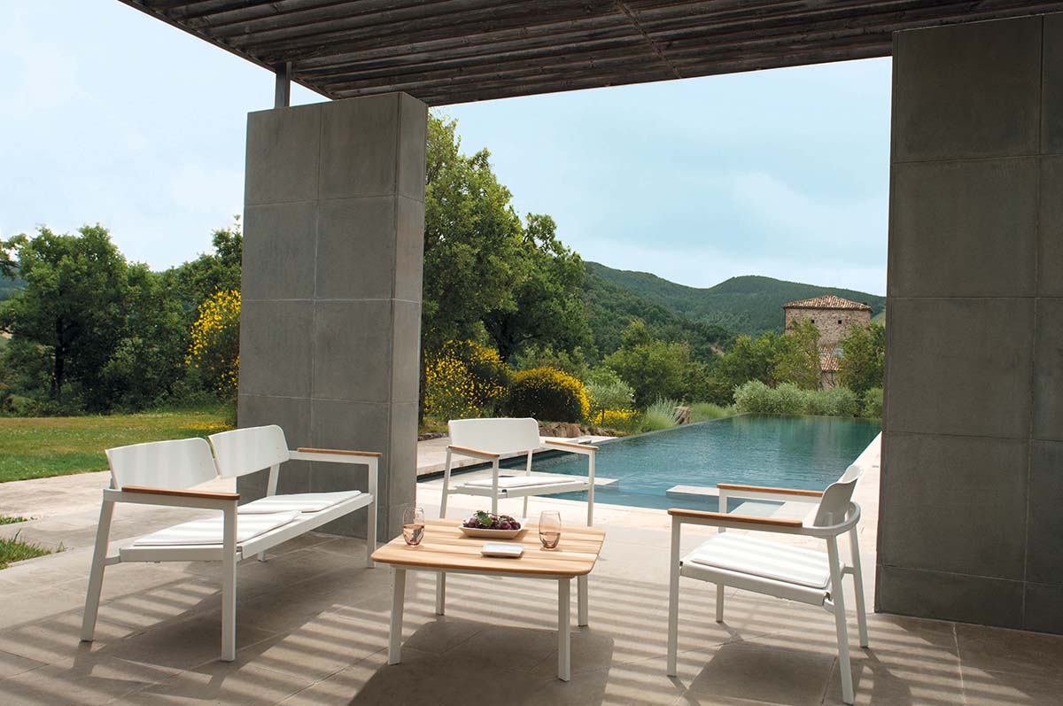 Shine Square Coffee Table | Luxury Outdoor | EMU