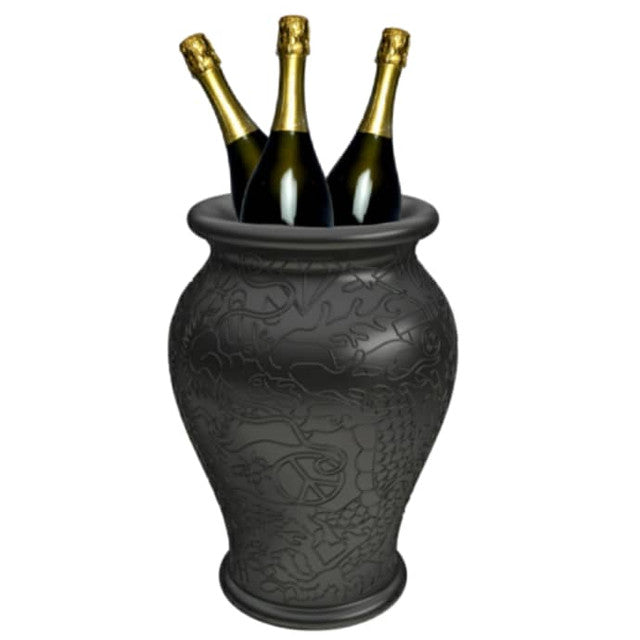 Ming Planter Champagne Cooler Metal Finish | Qeeboo