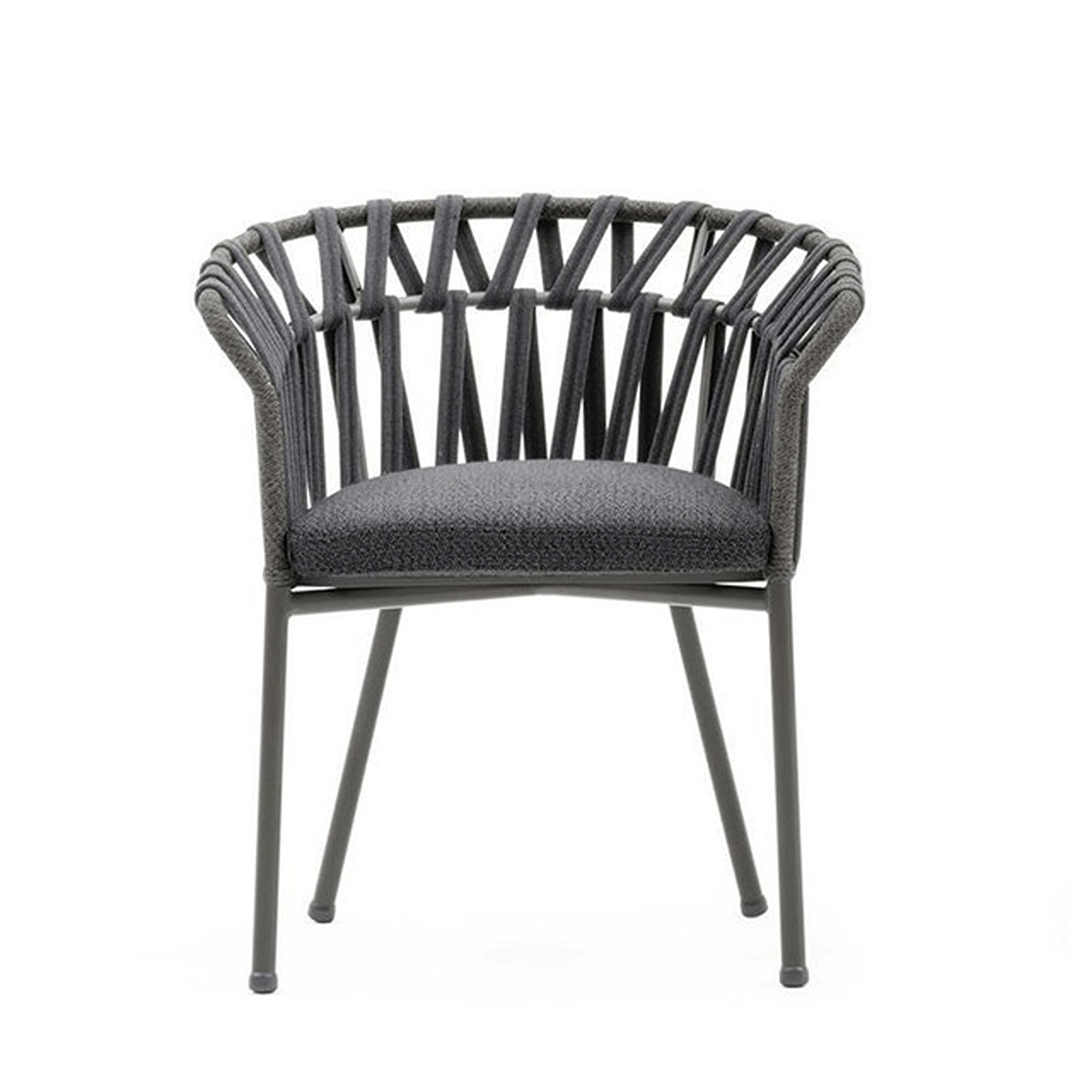 Emma Cross Dining Armchair | Designed by Monica Armani | Varaschin
