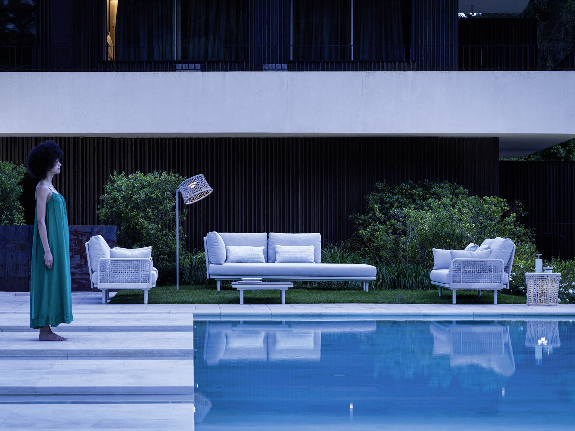 Emma Outdoor Armchair | Designed by Monica Armani | Varaschin