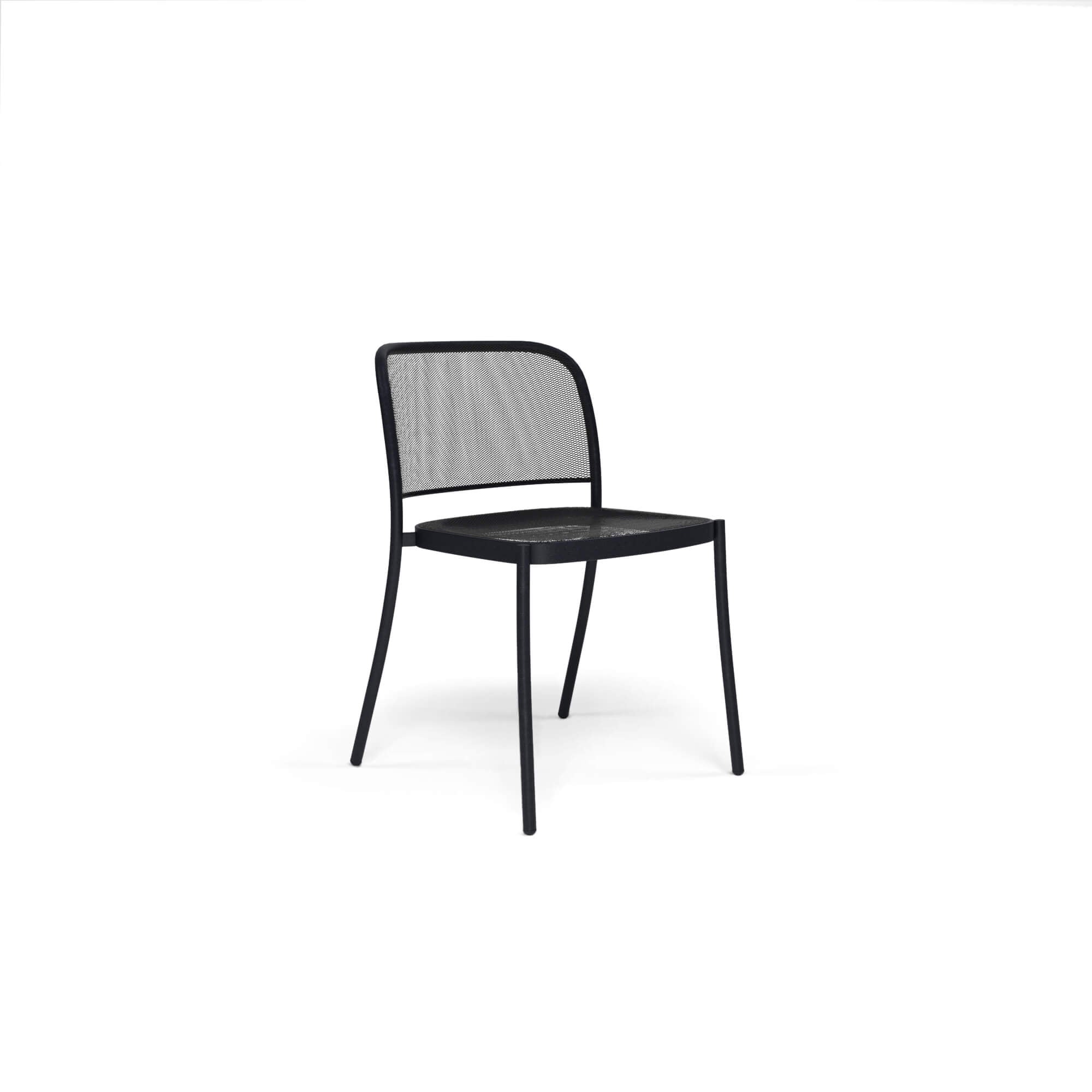Café Stackable Chair | Set of 2 | Luxury Outdoor | EMU