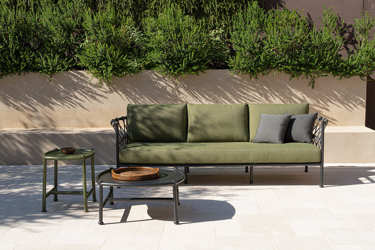 Antigua Aluminium & Synthetic Rope Sofa by EMU