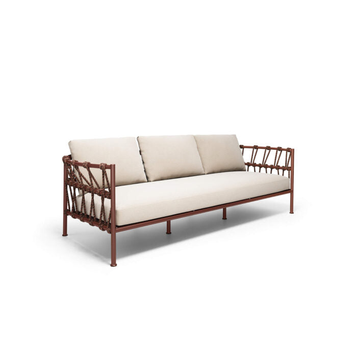 Antigua Aluminium & Synthetic Rope Sofa by EMU
