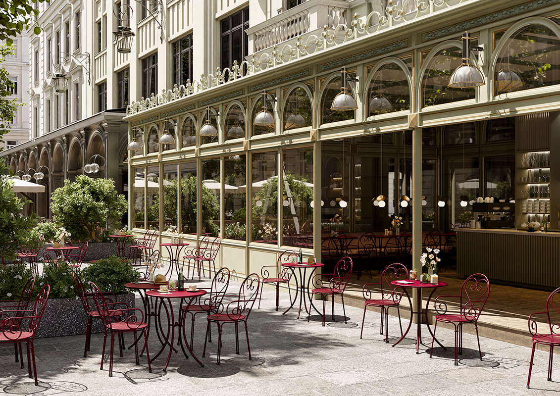 Pigalle Stackable Dining Chair | Set of 2 | EMU