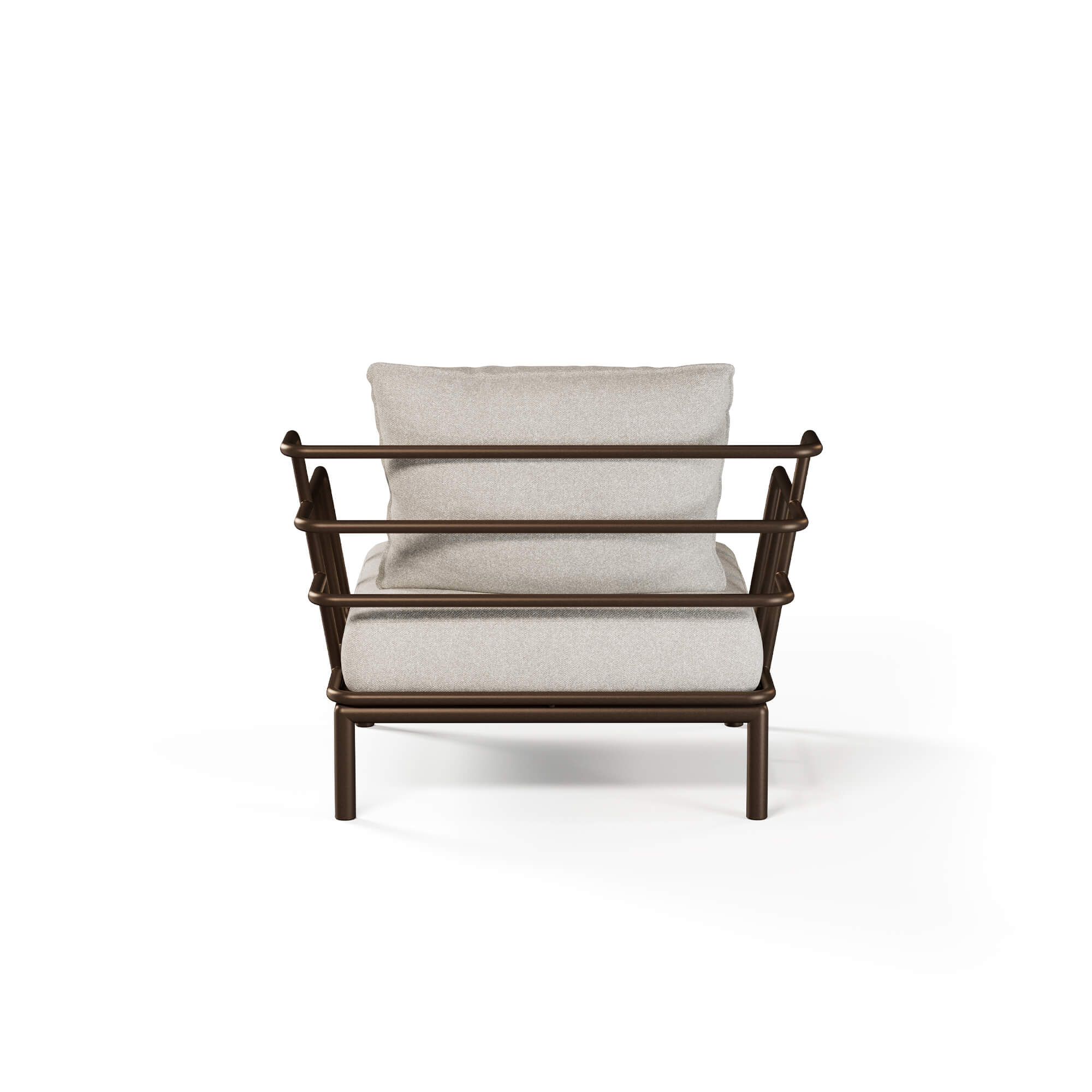 EMU Saint Martin Steel 1‑Seater Sofa – Contemporary Outdoor