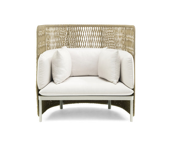 Esedra High Back Lounge Armchair | Luxury Outdoor | Ethimo