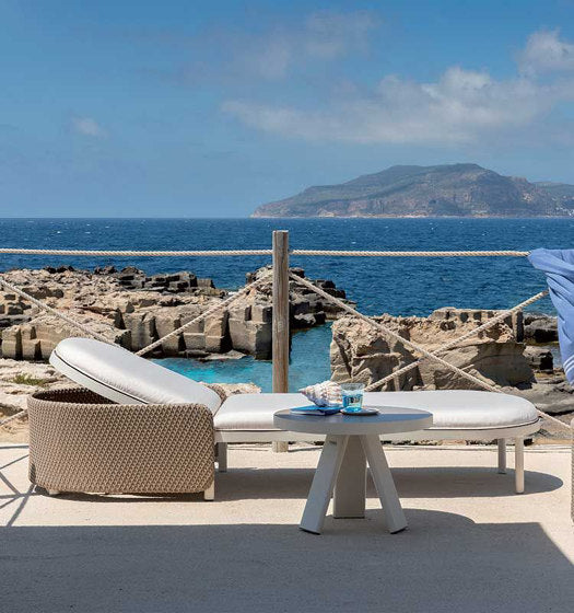 Esedra Round Coffee Table  | Outdoor Luxury Furniture | Ethimo