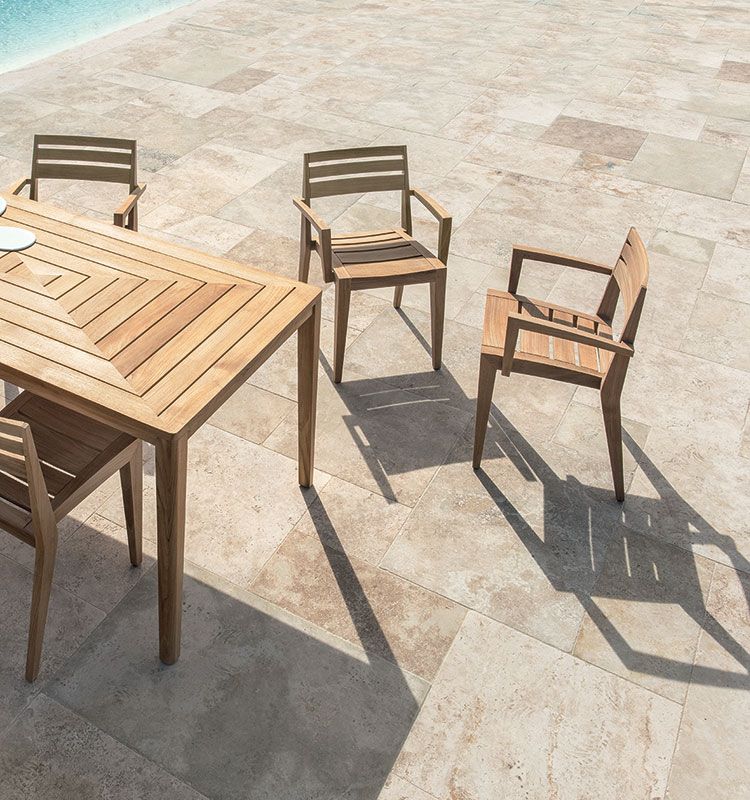 Ribot Dining Armchair | Luxury Outdoor | Ethimo