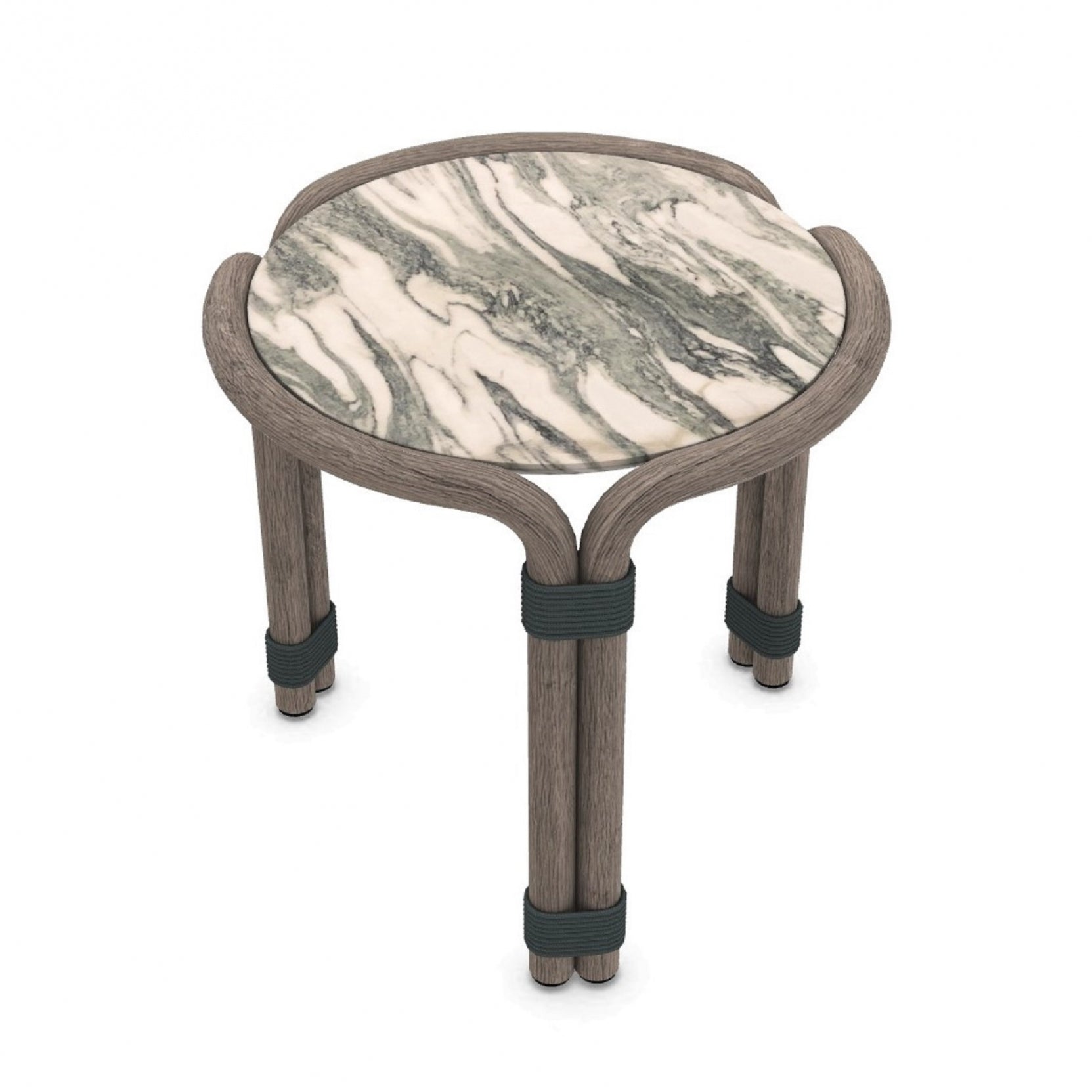 Rotin Round Side Table | Outdoor Luxury | Ethimo