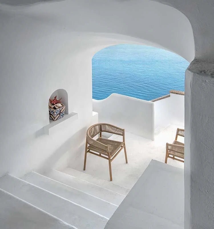 Kilt Stackable Dining Chair | Outdoor Luxury Furniture | Ethimo