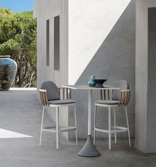 Concreto Square High Dining Table | Ethimo
