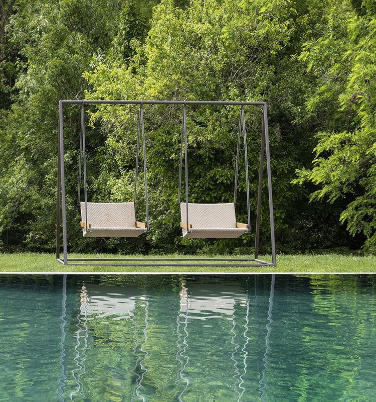 Allaperto Nautic 2 Seater Garden Swing Seat |  Ethimo