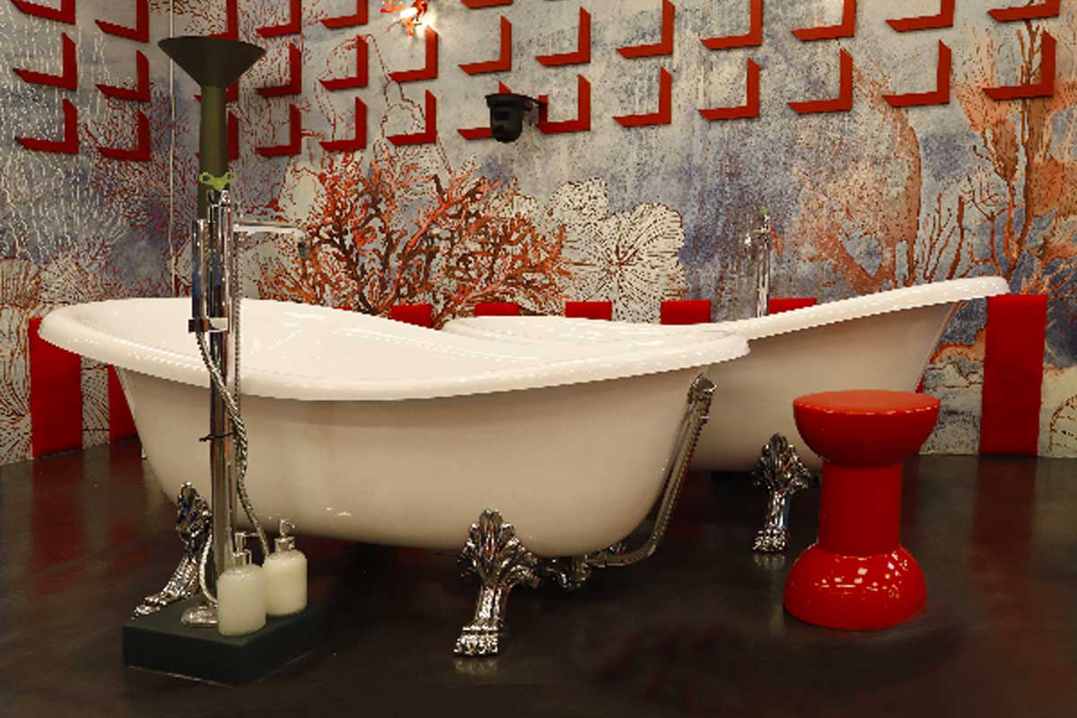 Rocchetto Stool Coffee Table | Ceramica Flaminia