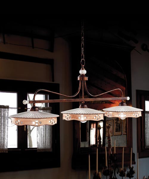 Alessandria C543 Pendant Lamp | Ferroluce Ceramic Lighting