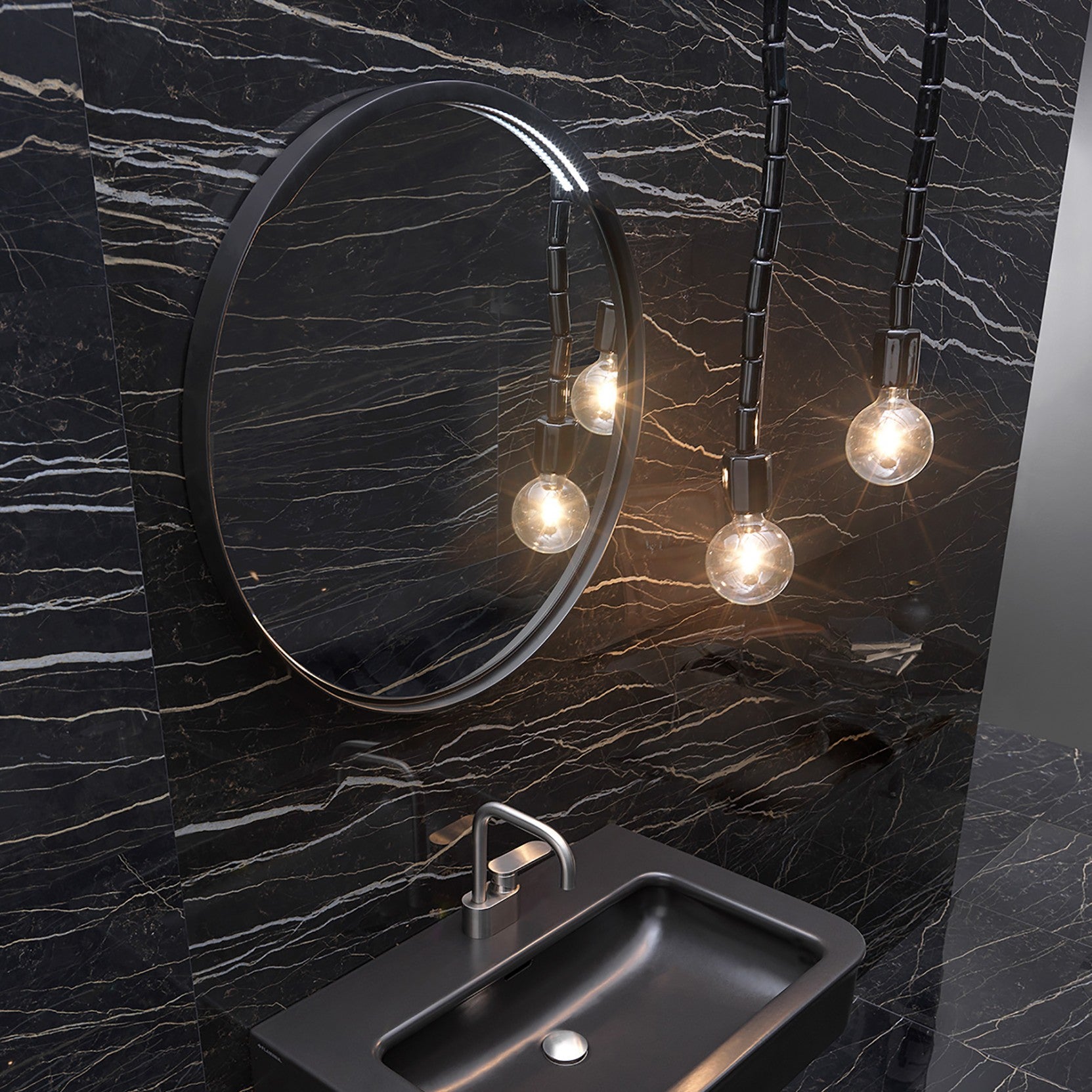 Madre Mirror with lighting | Luxury Bathroom | Ceramica Flaminia