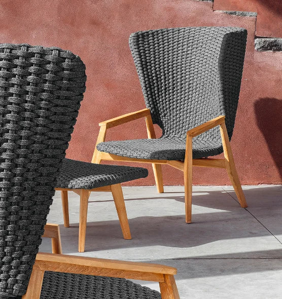 Knit Footstool | Outdoor Luxury Furniture | Ethimo