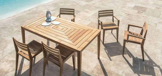 Friends Rectangular Dining Table | Luxury Outdoor | Ethimo