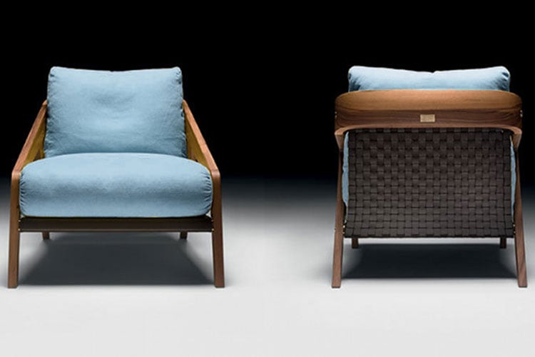 Frisé Lounge Armchair | Luxury Living | Black Tie