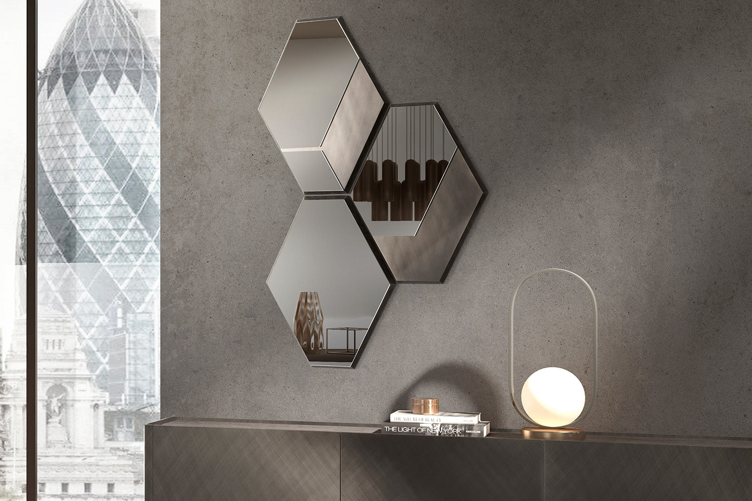 Geo Mirror | Eforma Iconic Luxury Italian Design