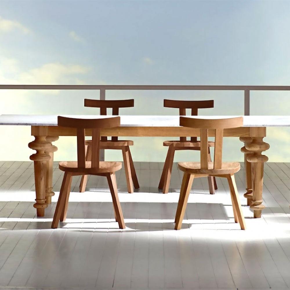 Gray 23 Dining Chair | Set of 2 | Luxury Furniture Gervasoni