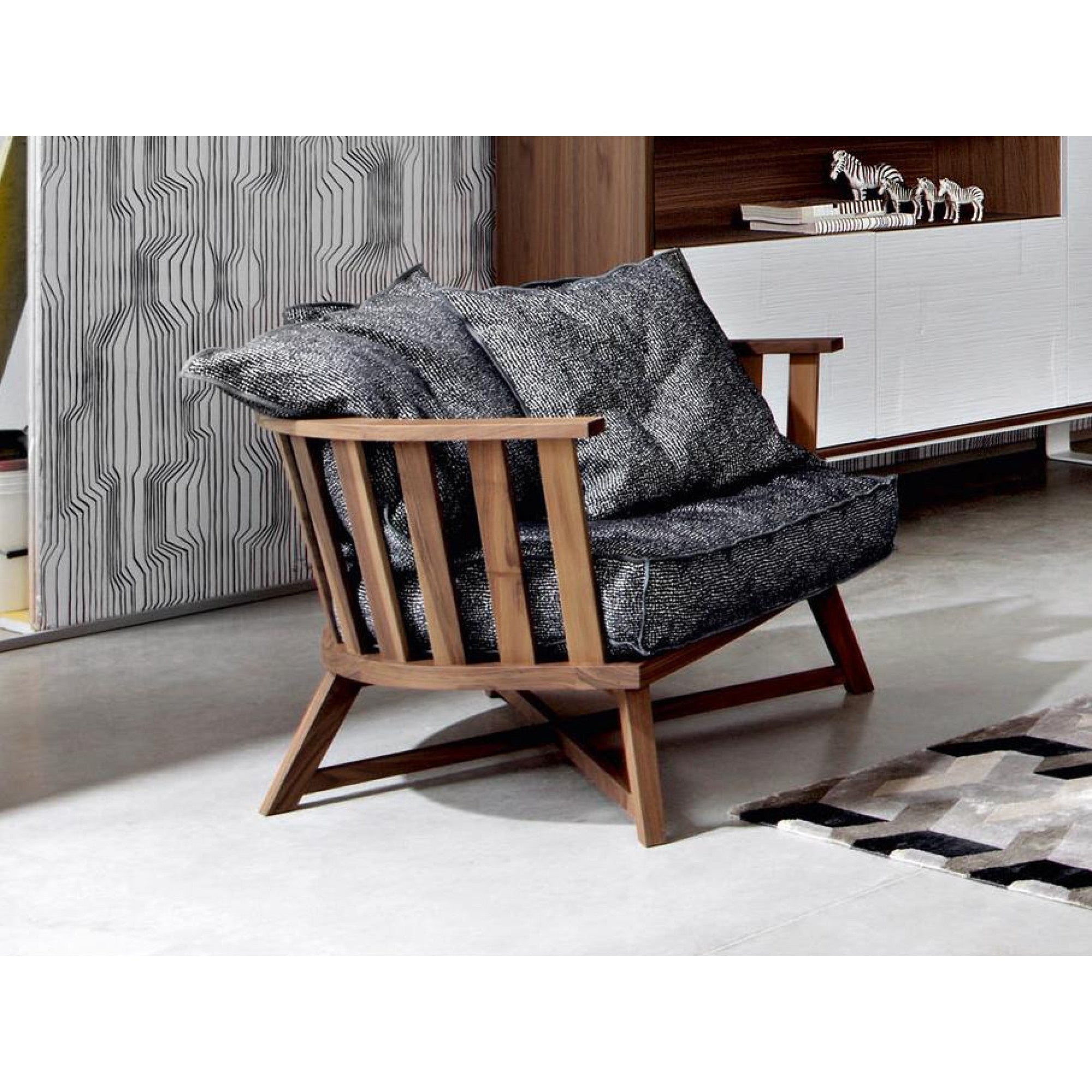 Gray 07 Armchair | Luxury Furniture Gervasoni