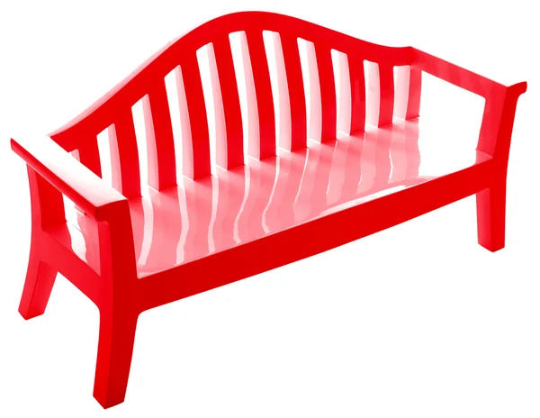 Giulietta Bench — Modern Sculptural Indoor/Outdoor Seating by Serralunga
