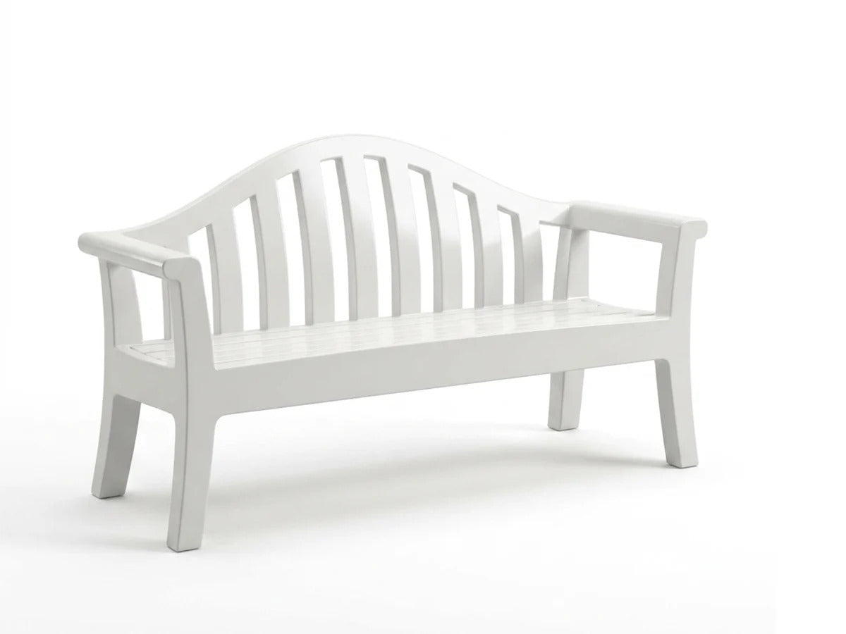 Giulietta Bench — Modern Sculptural Indoor/Outdoor Seating by Serralunga