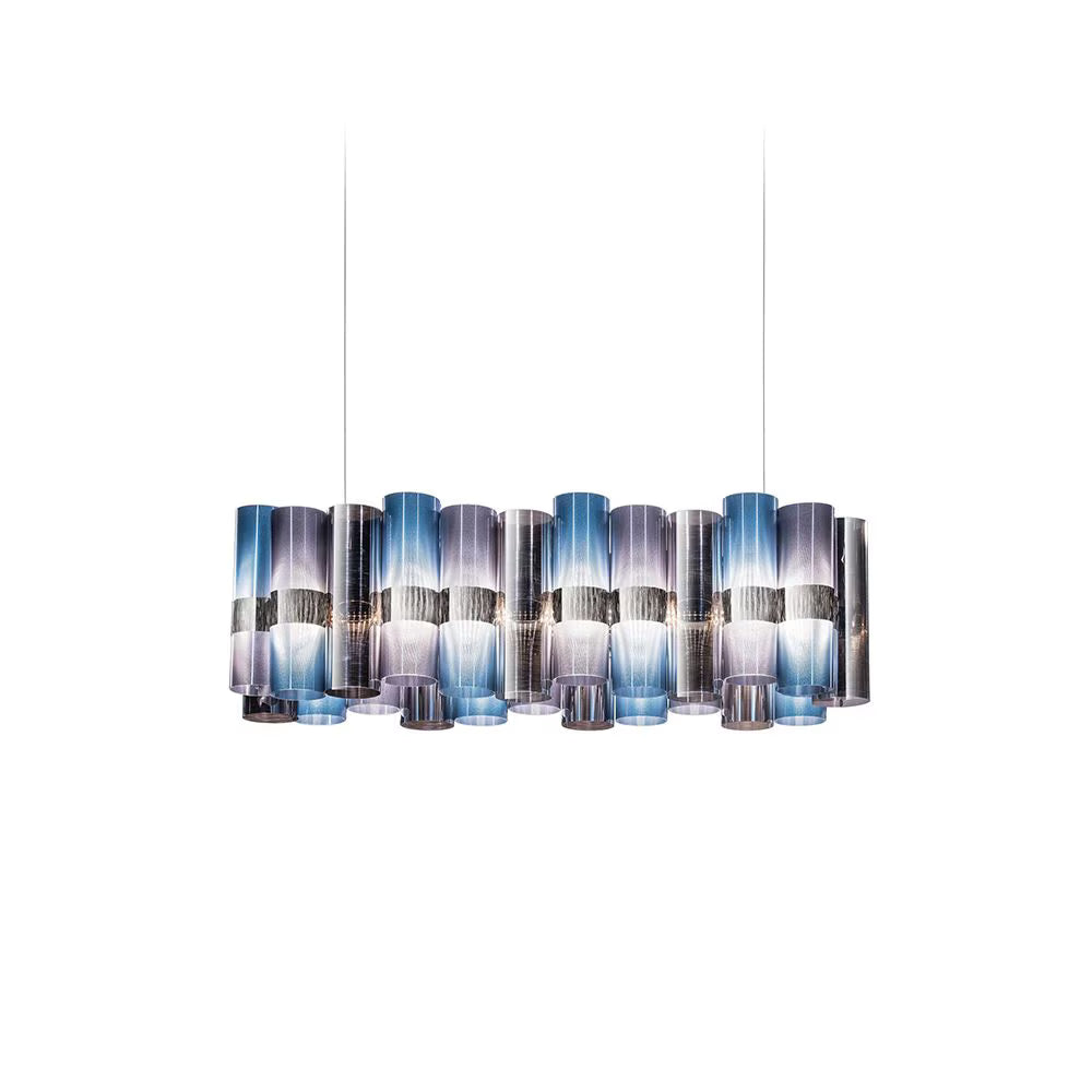 La Lollo Linear Suspension Lamp | Slamp Sculptural Design Lighting