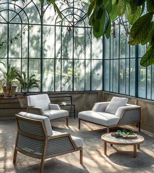 Grand Life Round Coffee Table | Outdoor Luxury Furniture | Ethimo