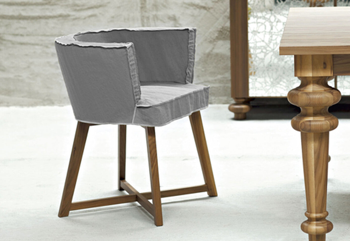 Gray 26 Dining Chair | Luxury Furniture Gervasoni