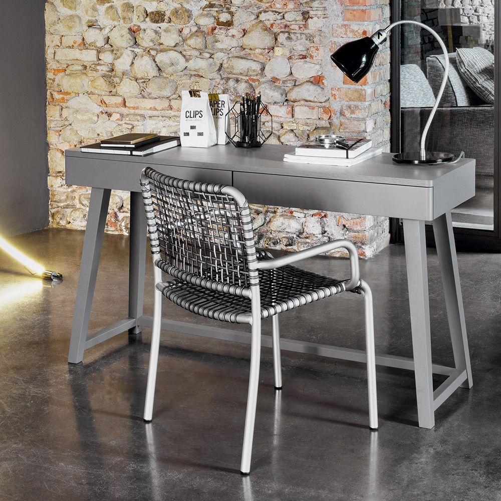 Gray 50 Writing Desk | Luxury Furniture | Gervasoni