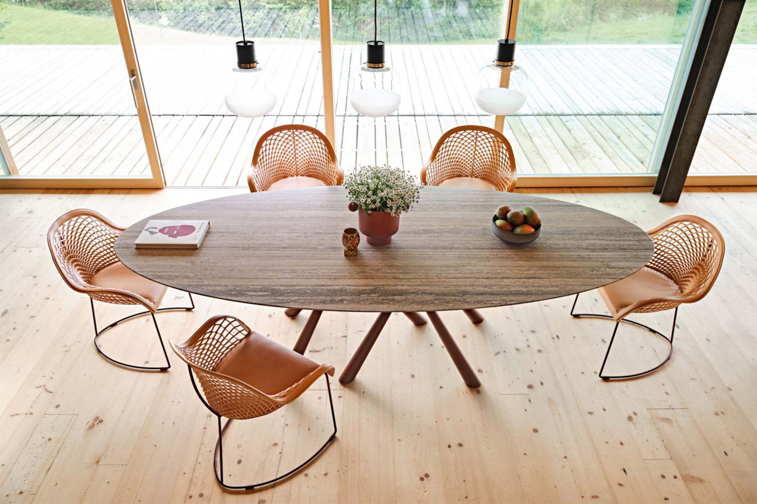 Guapa Dining Chair with Armrests | Midj Contemporary Design