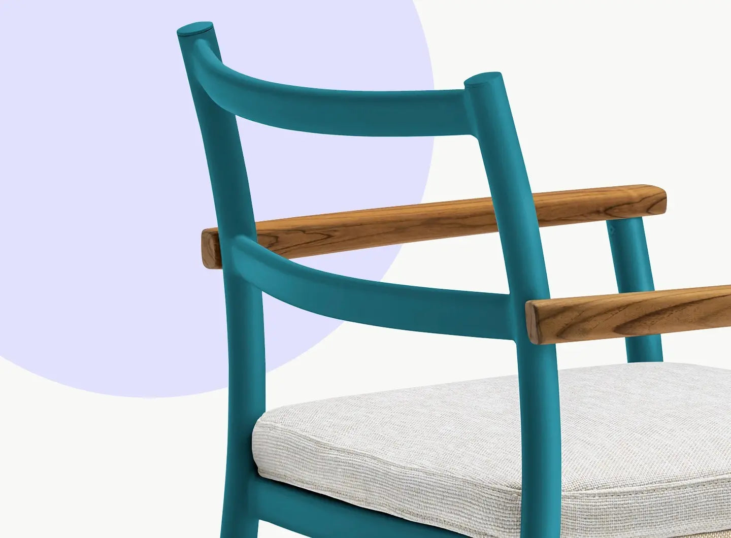 Guinea Outdoor Stackable Chair with Armrests | Luxury Design | Pedrali