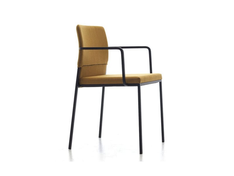 Hat Stackable Dining Chair with Armrests | Set of 2 | Arrmet