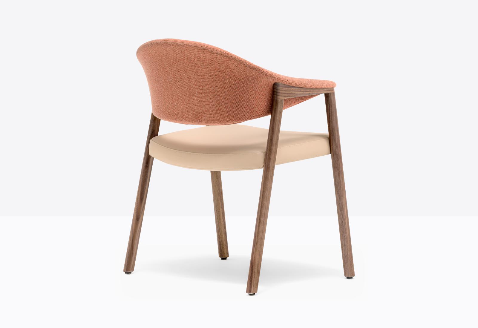 Héra Soft 2866 Dining Chair with Armrests | Luxury Design | Pedrali
