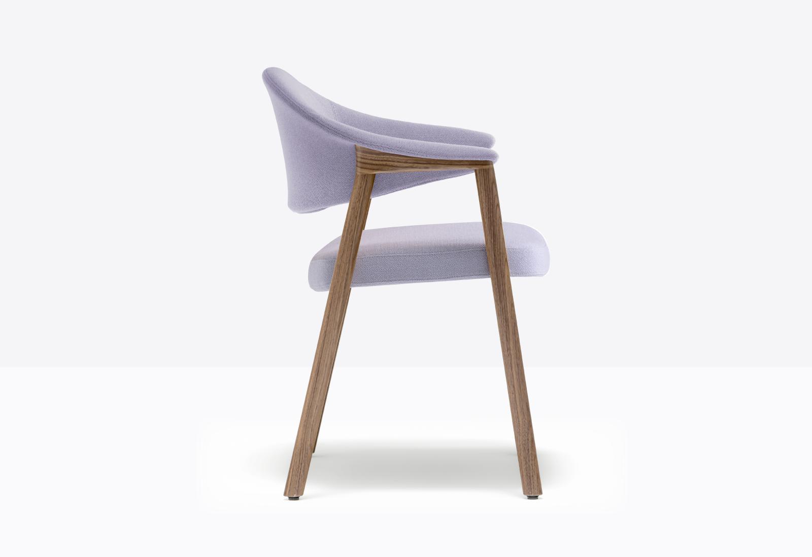 Héra Soft 2866 Dining Chair with Armrests | Luxury Design | Pedrali